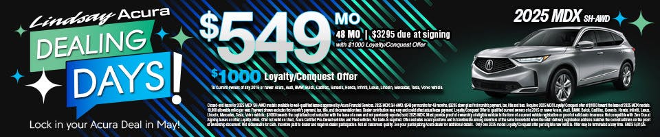 $549 2025  MDX SH-AWD | Lindsay Acura