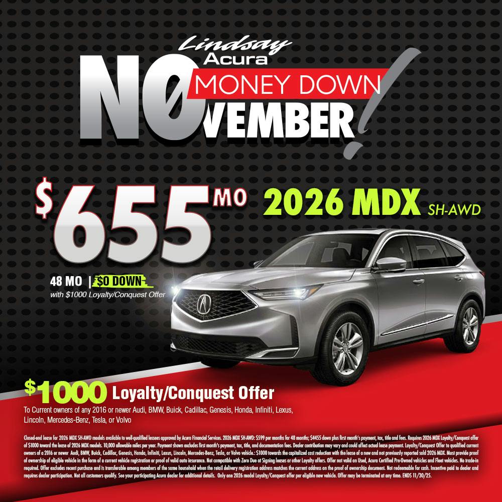 2026 MDX $655mo NOV25