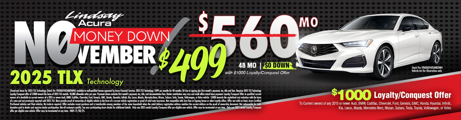 $499 TLX Technology NOV25