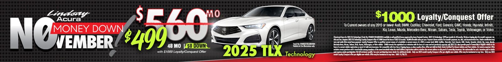 $499 TLX Technology NOV25
