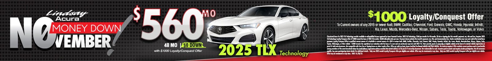 $560 TLX Technology NOV25