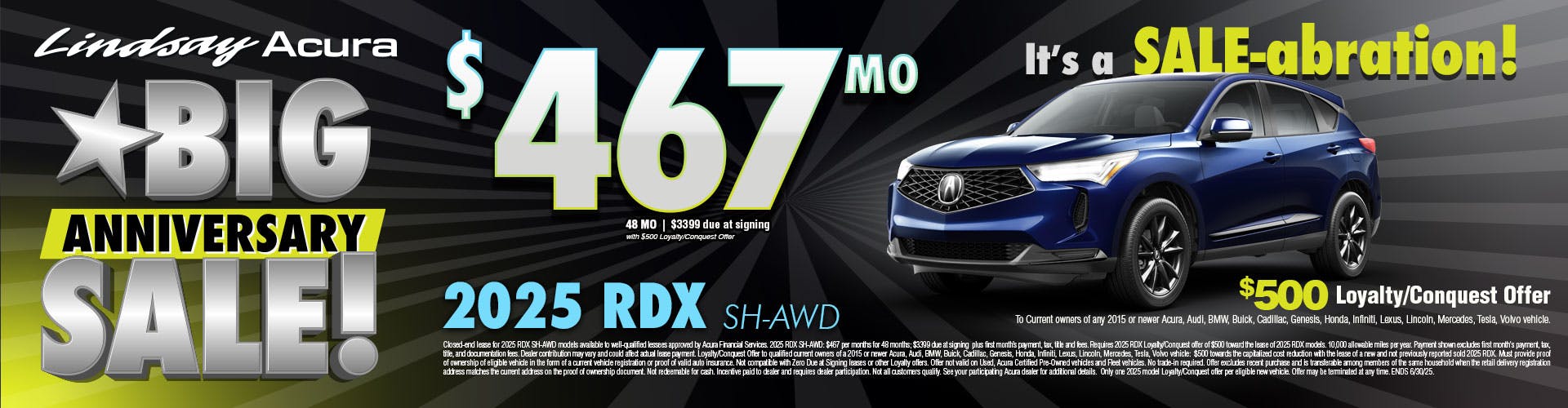 $467 mo | 2025 RDX SH-AWD