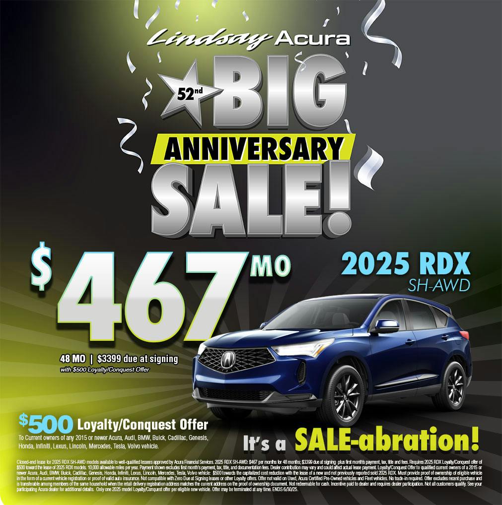 $467 mo | 2025 RDX SH-AWD