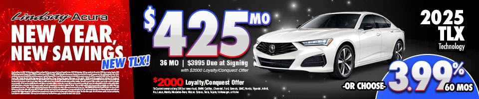 $425 TLX Technology JAN26 | Lindsay Acura