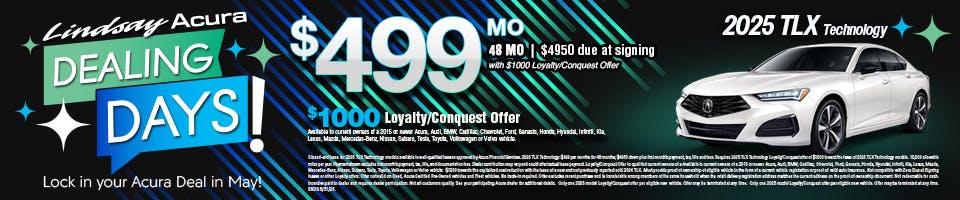 $499 TLX Technology | Lindsay Acura