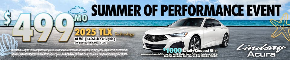 $499 TLX Technology | Lindsay Acura