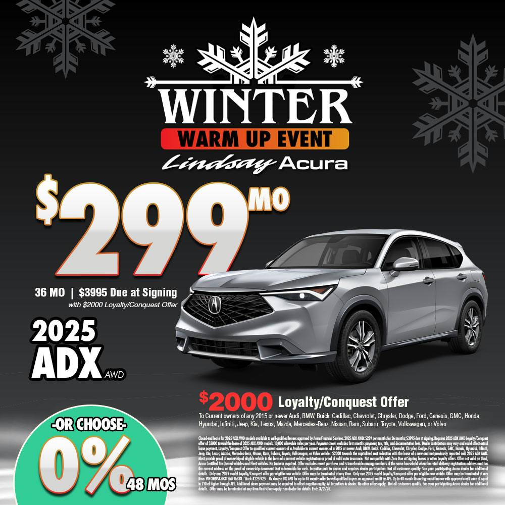 25ADX $299 per mo FEB26