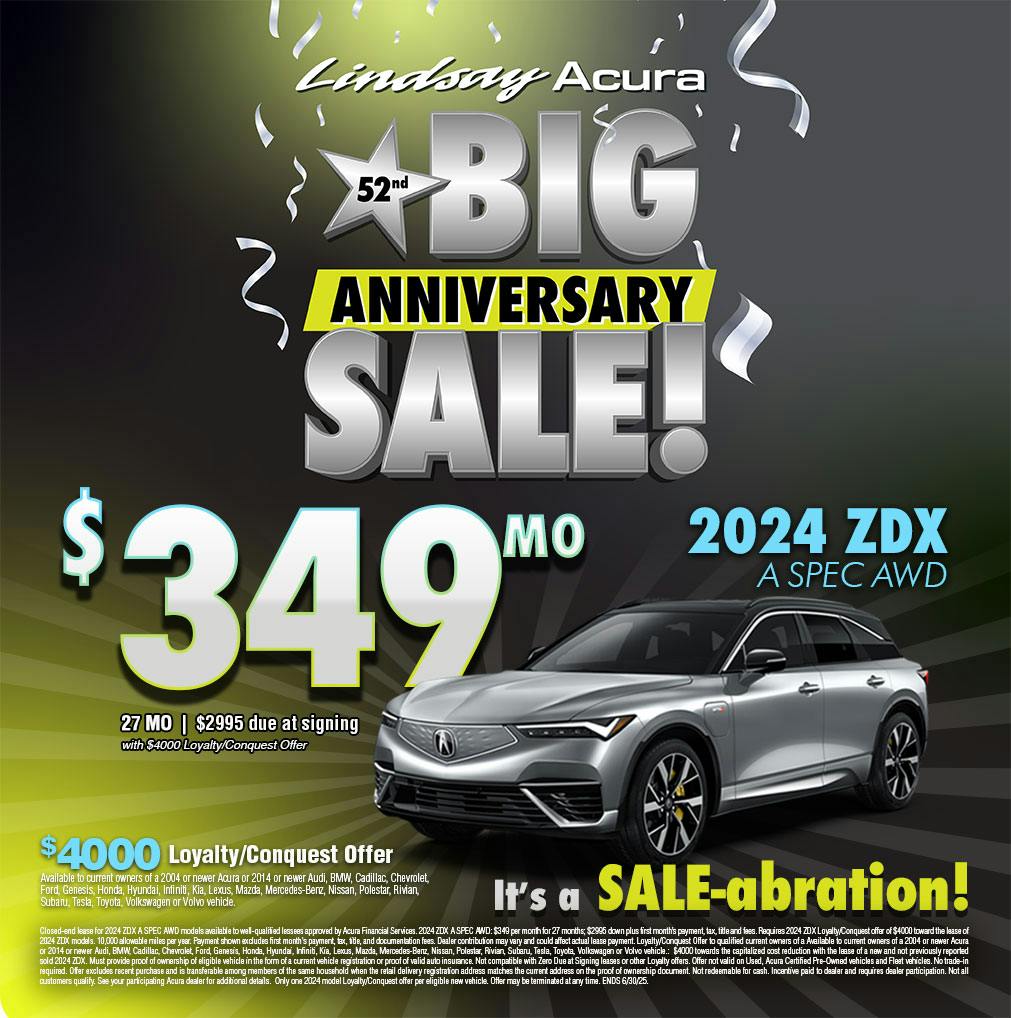 $349 2024 ZDX A Spec