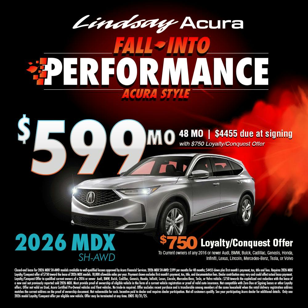 2026 MDX $599mo SEPT25