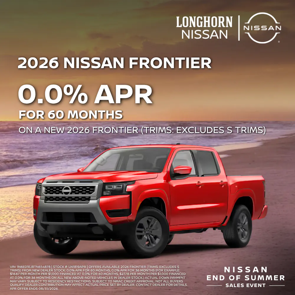2026 Frontier | Longhorn Nissan