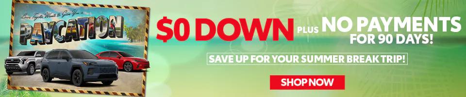 0 Down | Lowe Toyota of Warner Robins