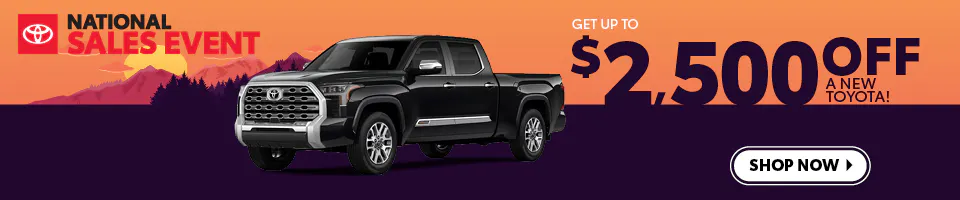 Get up to $2,500 Off a New Toyota! | Lowe Toyota of Warner Robins