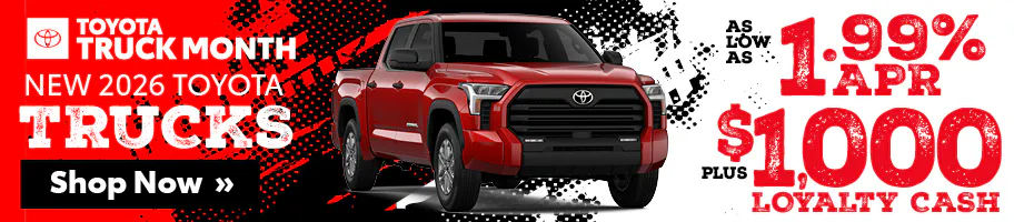 Trucks – October 2026 | Lowe Toyota of Warner Robins