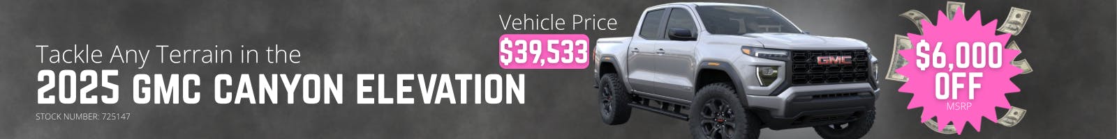 2025 GMC Canyon Elevation