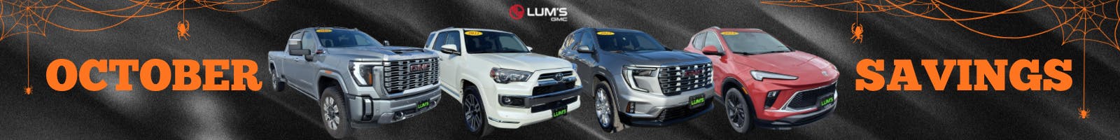 Used Vehicles October Savings | Lum