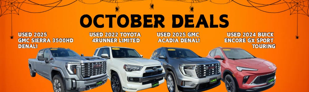 Used Vehicles October Savings | Lum