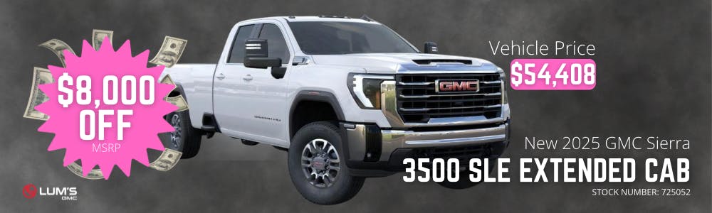 8,000 off 2025 GMC Sierra | Lum