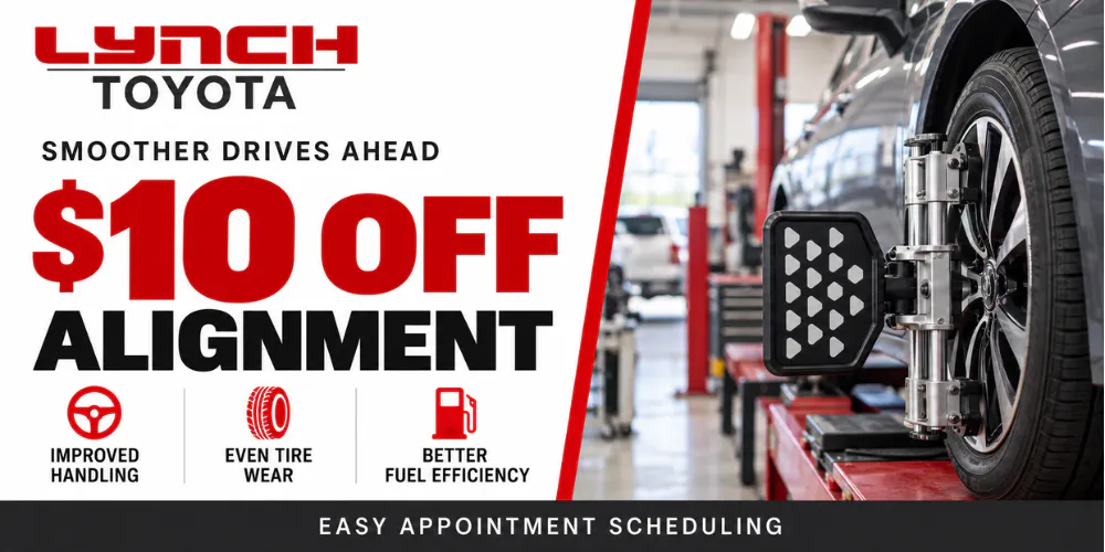 $10 Off ALIGNMENT | Lynch Toyota