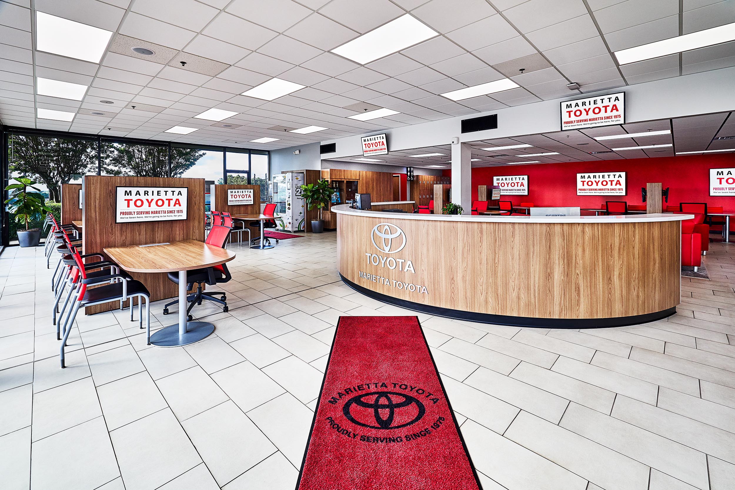 Used Car showroom interior thumbnail
