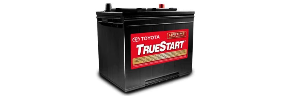 “BEST” Genuine Toyota TrueStart Battery with Limited Lifetime Warranty | Marietta Toyota