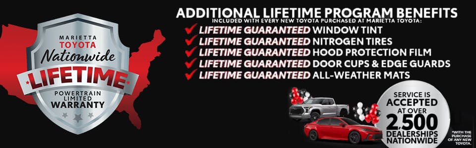 Lifetime Program Benefits | Marietta Toyota