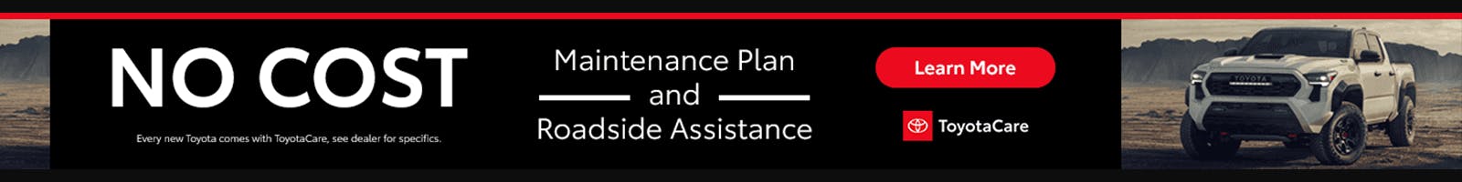 No Cost Maintenance Plan