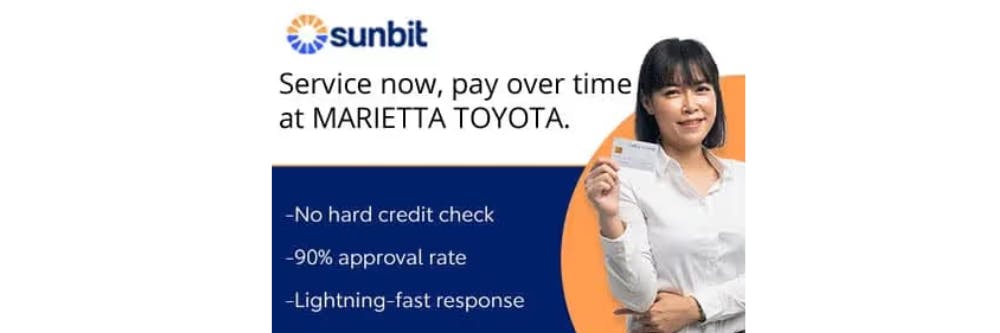 Service Now & Pay Over Time at Marietta Toyota | Marietta Toyota