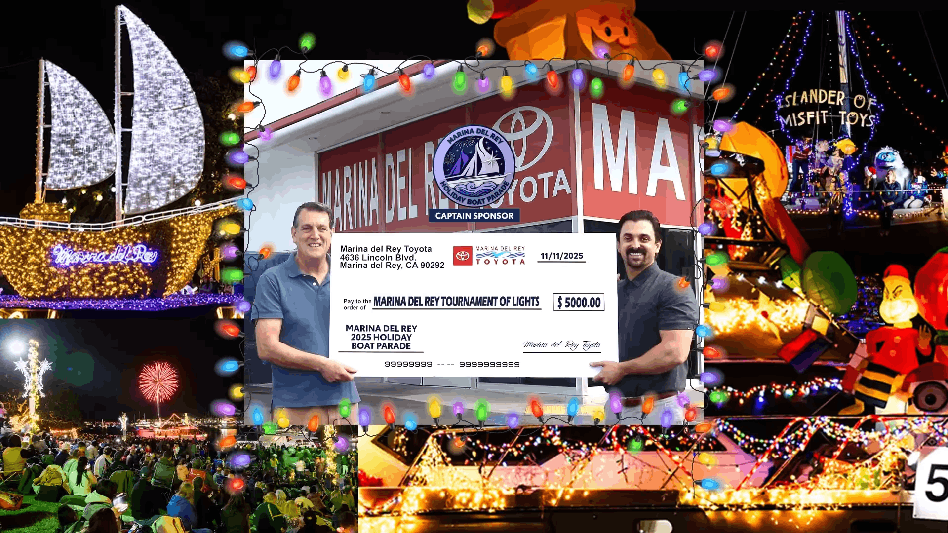Holiday Boat Parade – Captain Sponsor