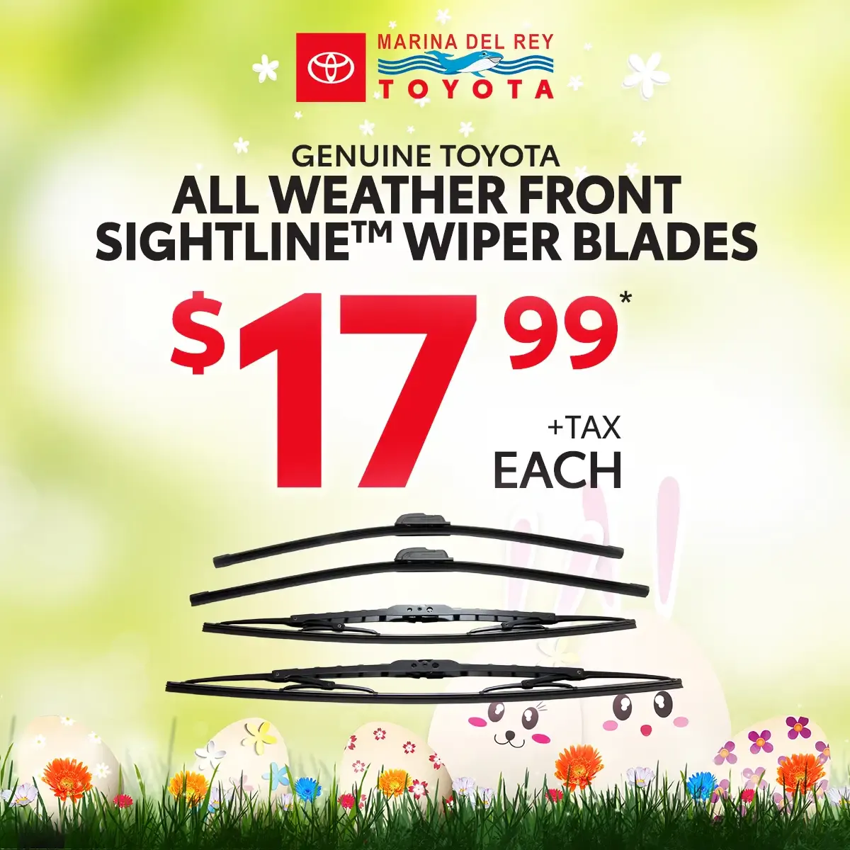 Genuine Toyota Wiper Blades | Marina del Rey Toyota