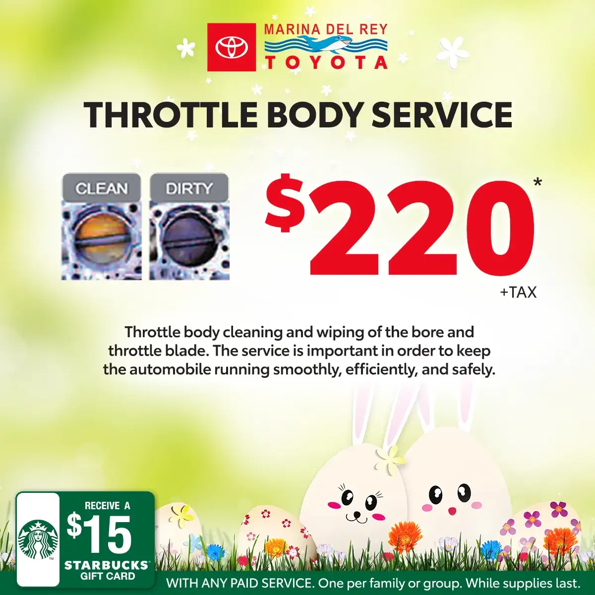 Throttle Body Service | Marina del Rey Toyota