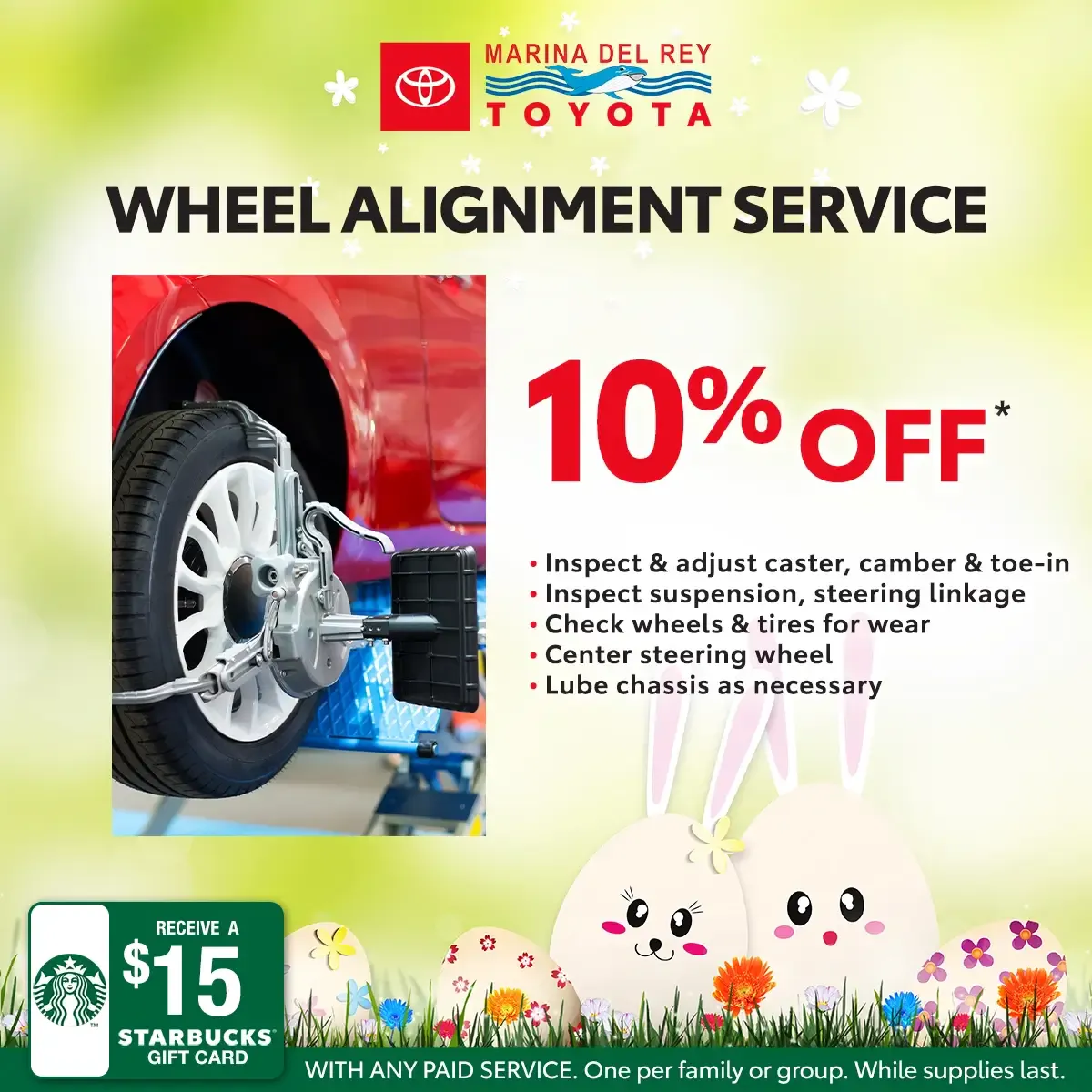Wheel Alignment | Marina del Rey Toyota