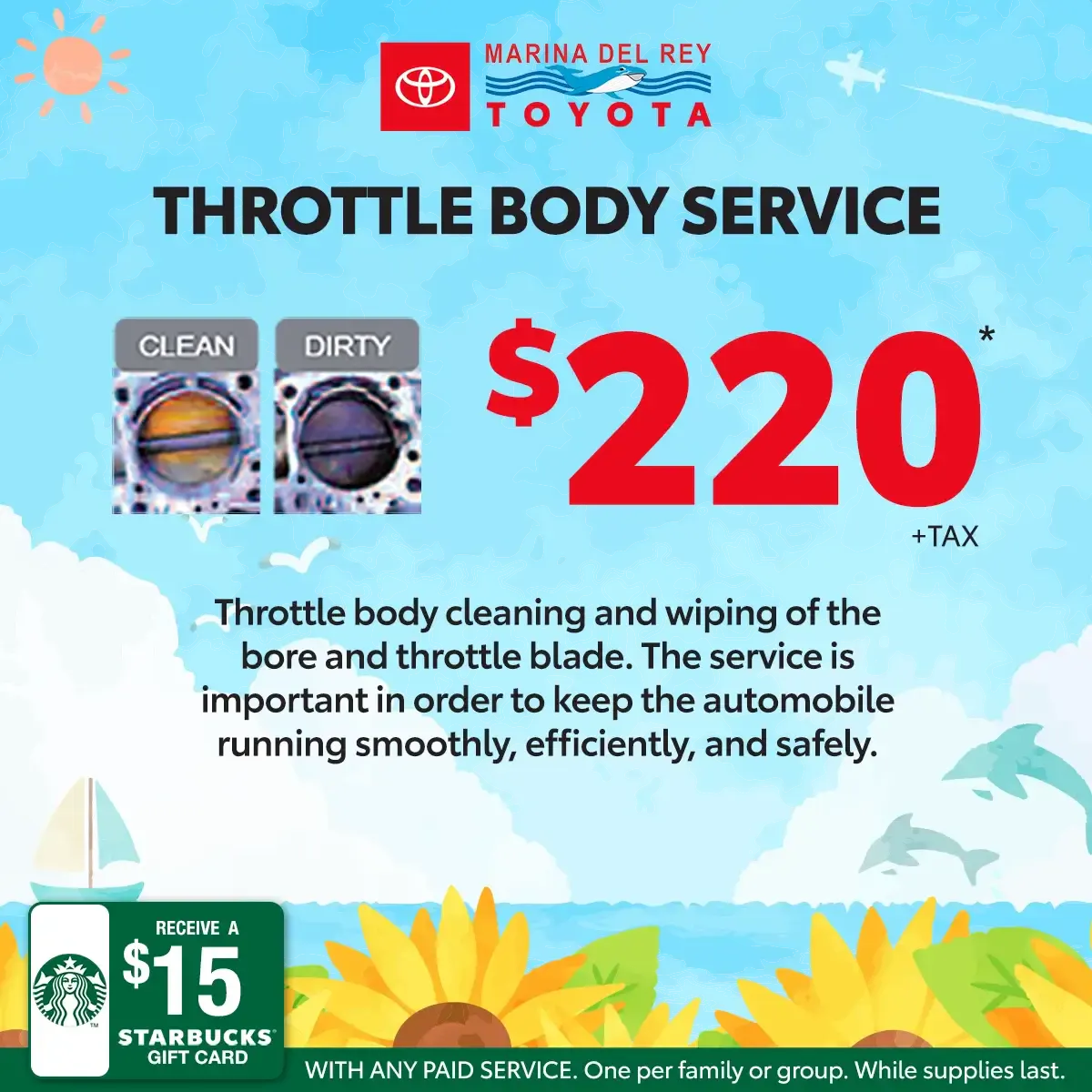 Throttle Body Service | Marina del Rey Toyota