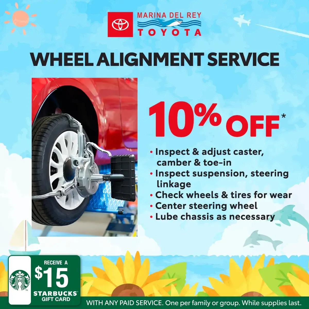 Wheel Alignment | Marina del Rey Toyota