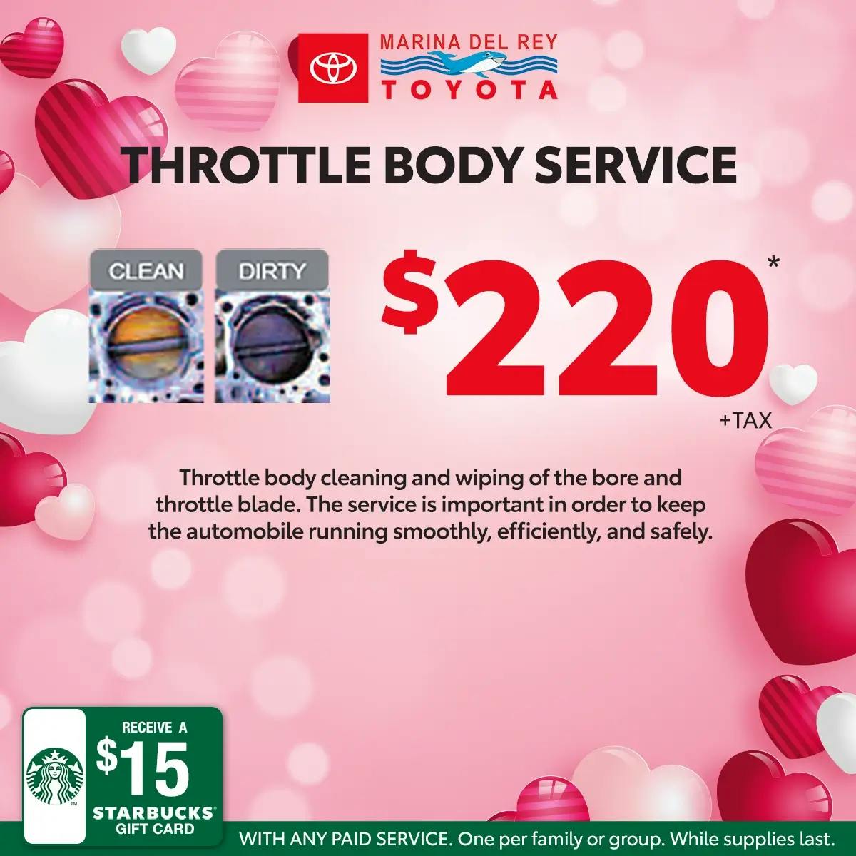 Throttle Body Service | Marina del Rey Toyota