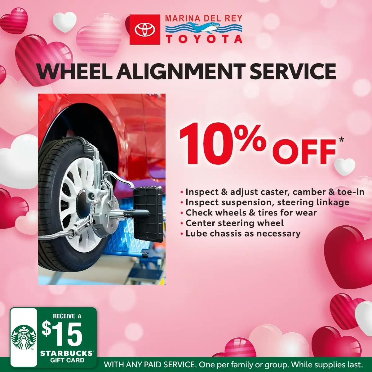 Wheel Alignment | Marina del Rey Toyota