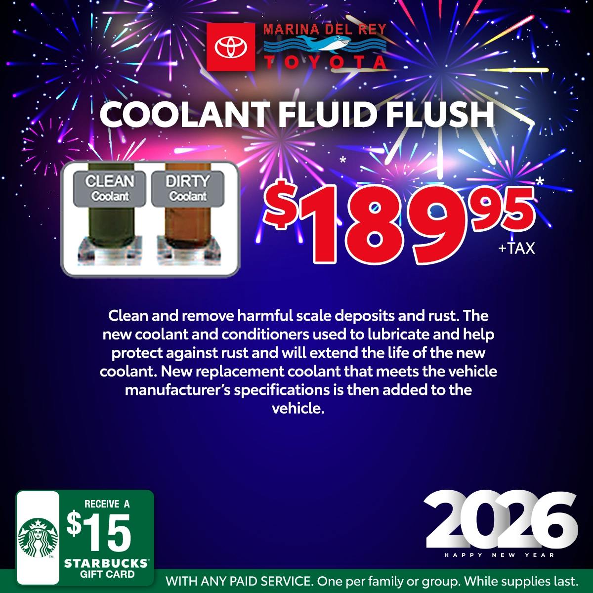 Coolant Fluid Flush | Marina del Rey Toyota