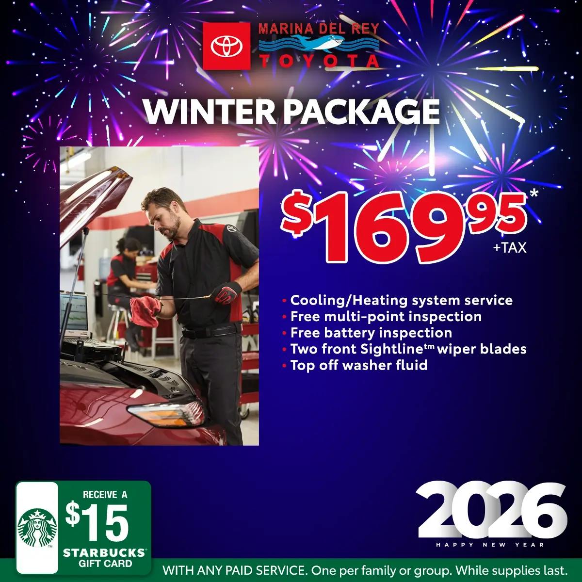 Winter Service Package | Marina del Rey Toyota