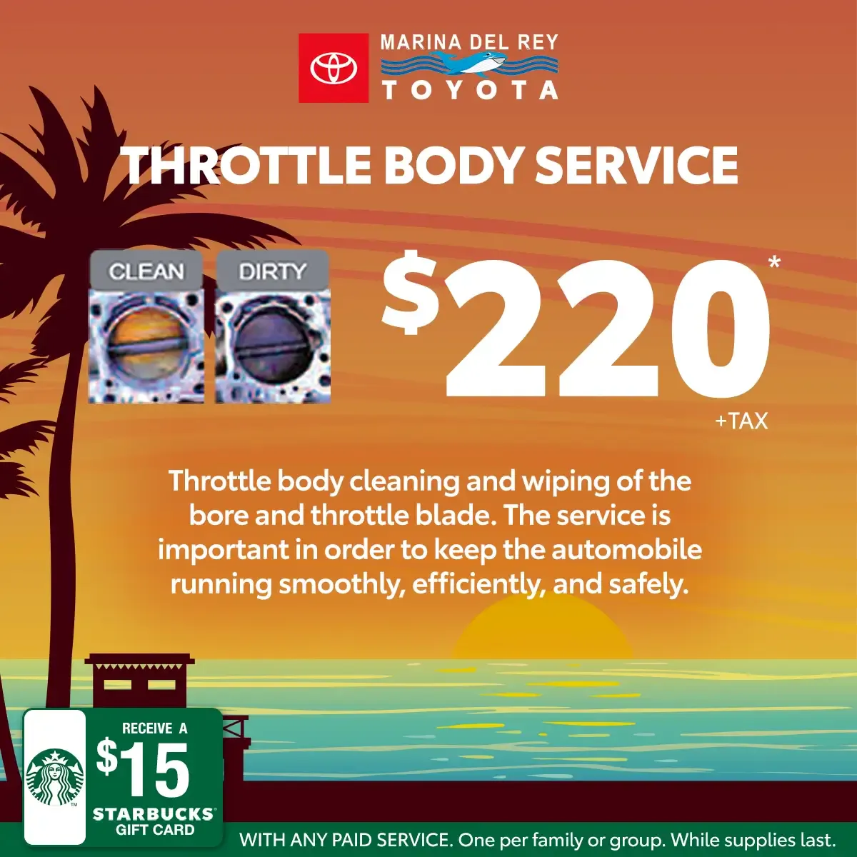 Throttle Body Service | Marina del Rey Toyota