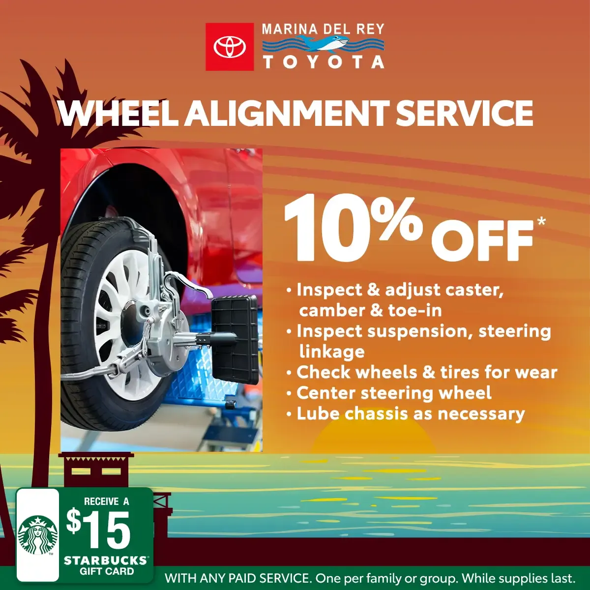 Wheel Alignment | Marina del Rey Toyota