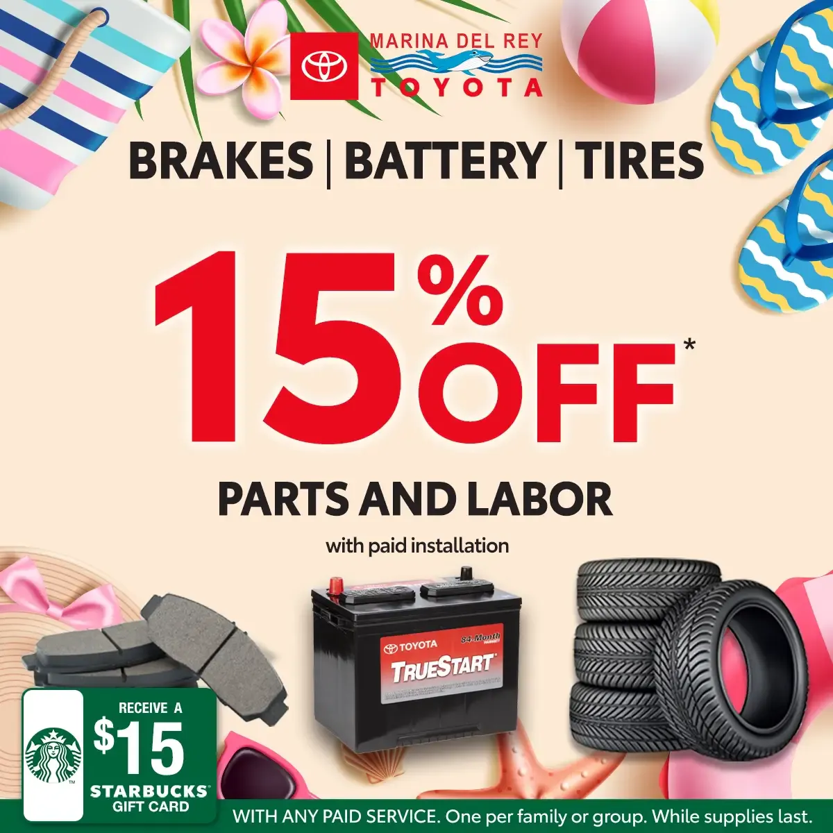 Brakes | Battery | Tires | Marina del Rey Toyota