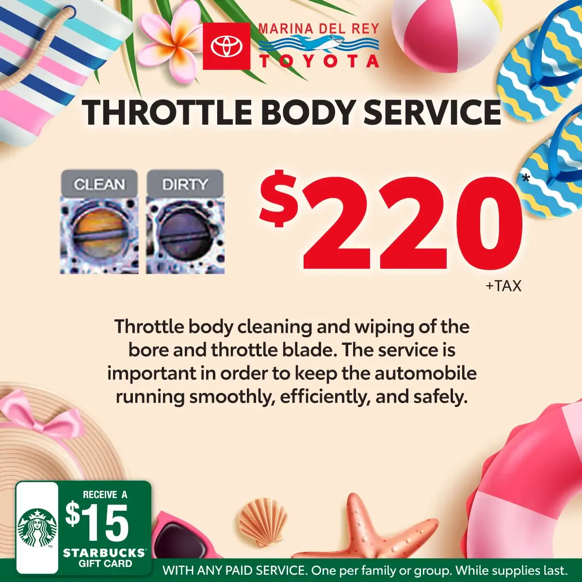 Throttle Body Service | Marina del Rey Toyota
