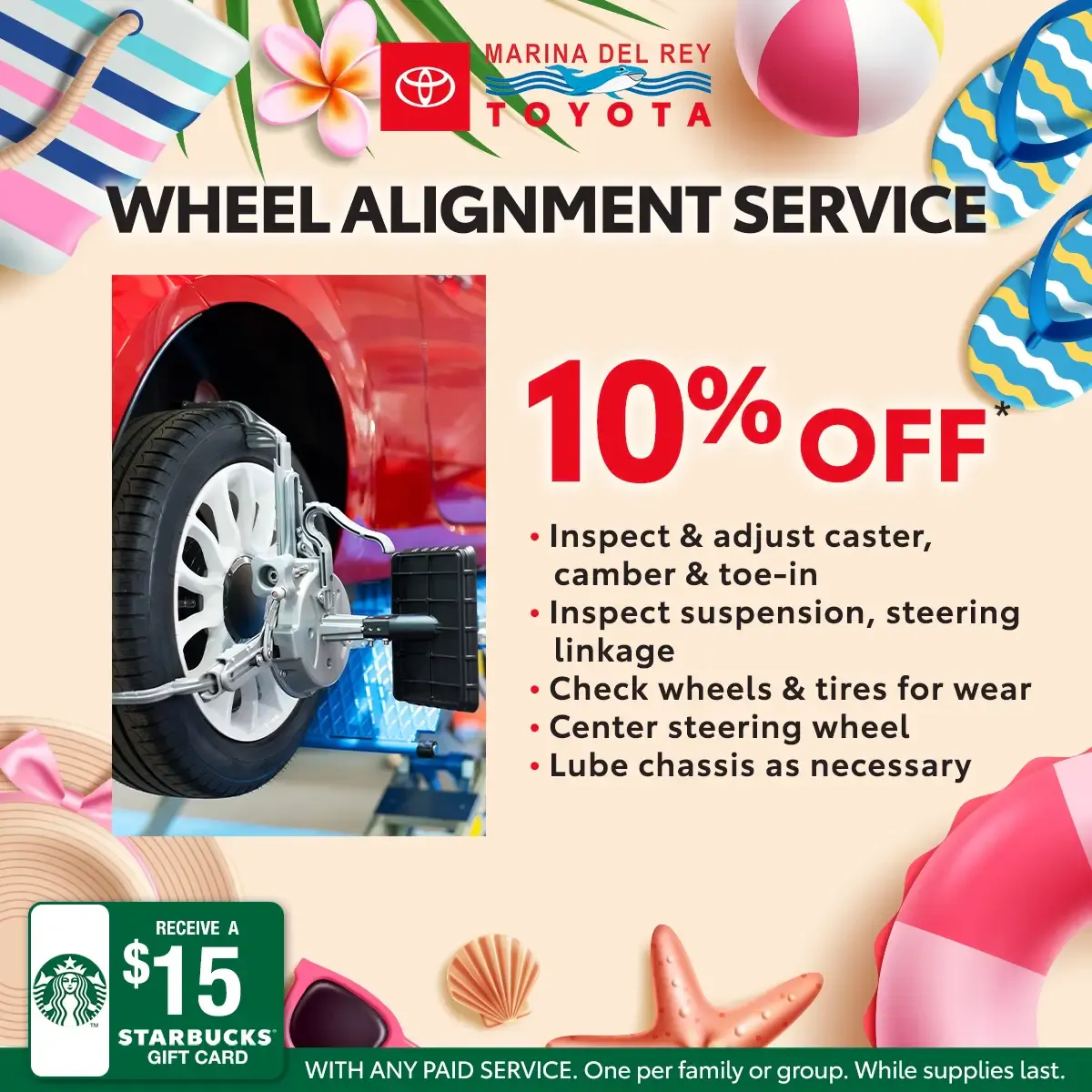 Wheel Alignment | Marina del Rey Toyota
