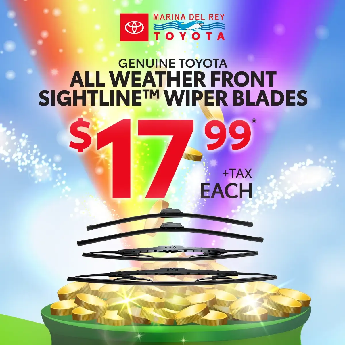 Genuine Toyota Wiper Blades | Marina del Rey Toyota