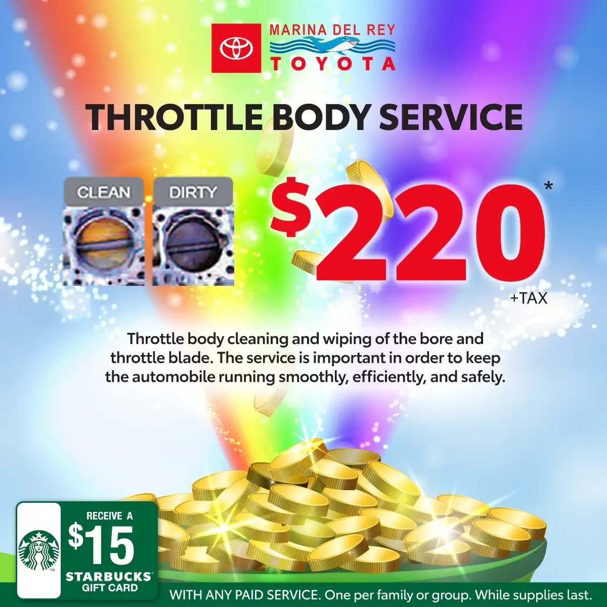 Throttle Body Service | Marina del Rey Toyota