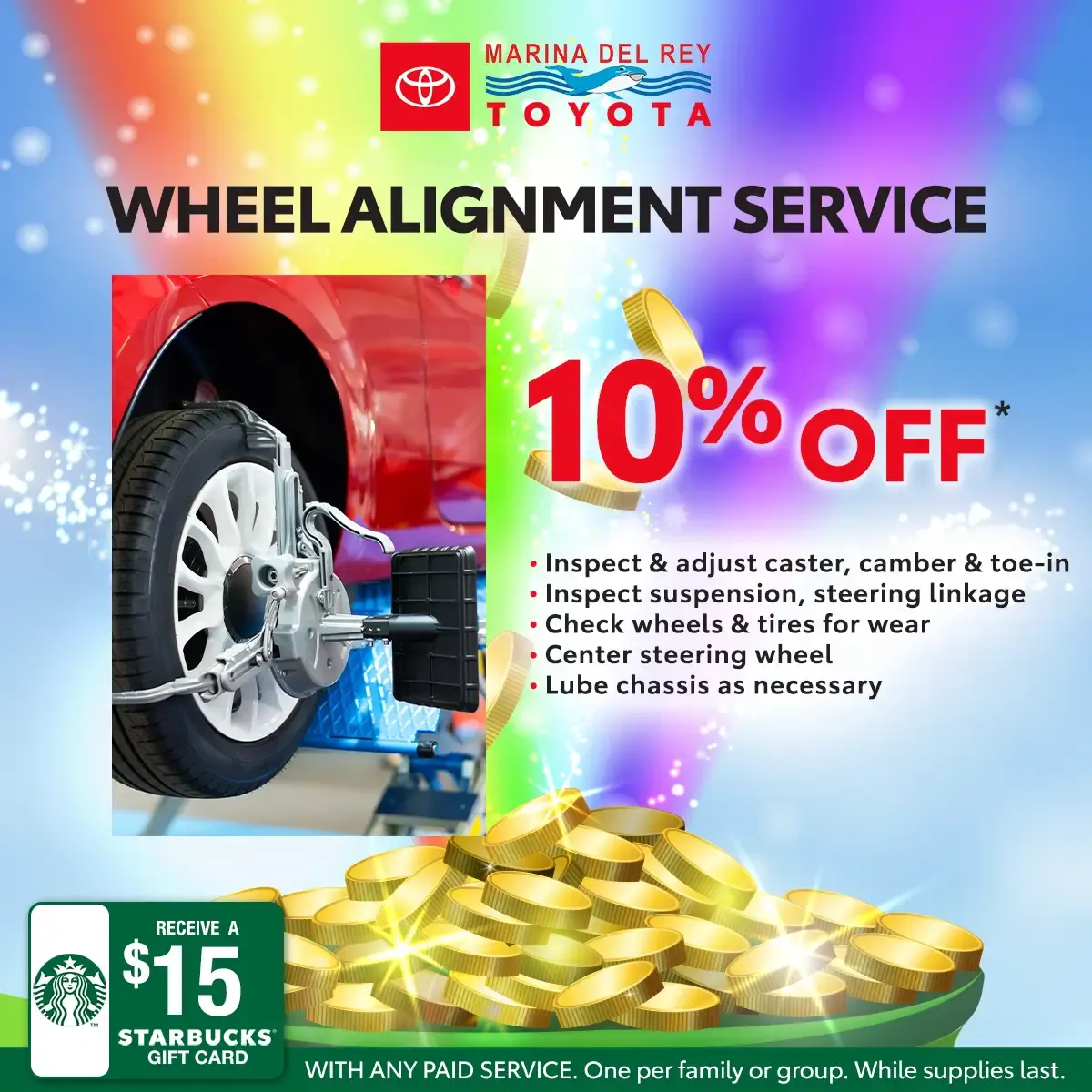 Wheel Alignment | Marina del Rey Toyota