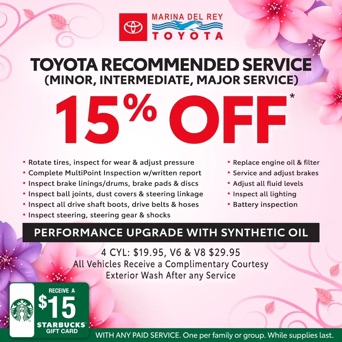 Toyota Recommended Service (Minor, Intermediate, Major Service) | Marina del Rey Toyota