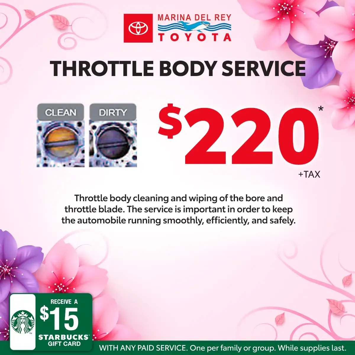 Throttle Body Service | Marina del Rey Toyota