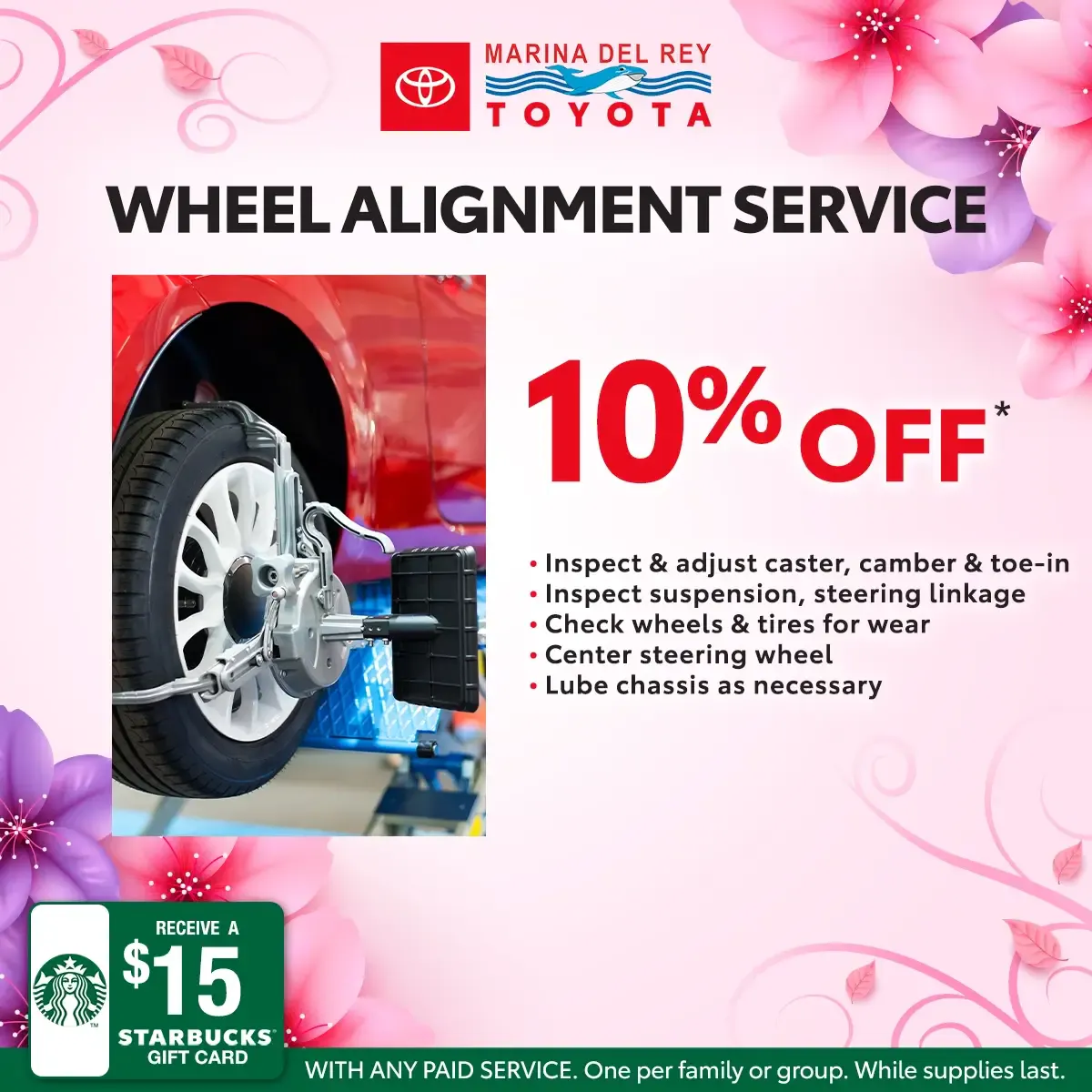 Wheel Alignment | Marina del Rey Toyota