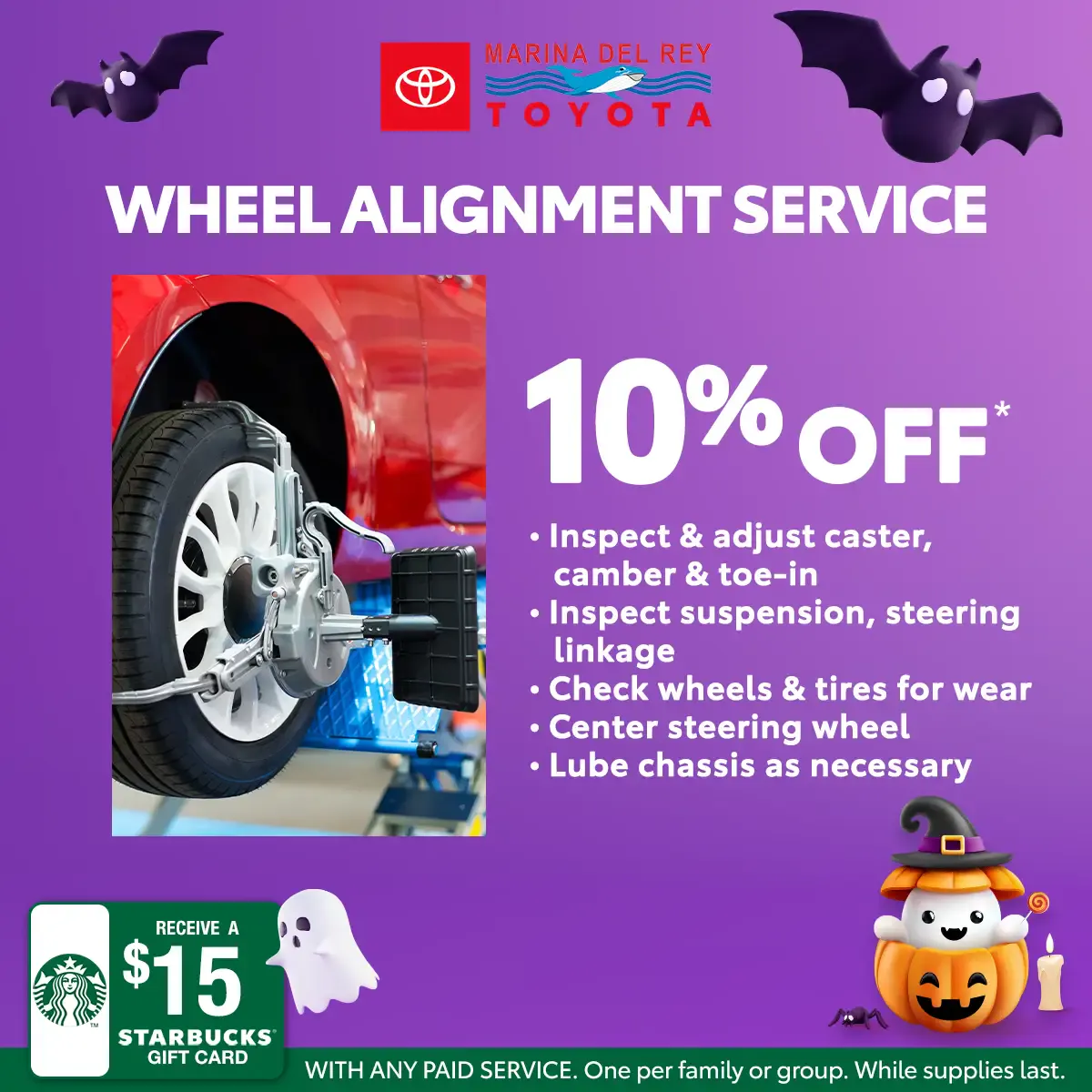 Wheel Alignment | Marina del Rey Toyota