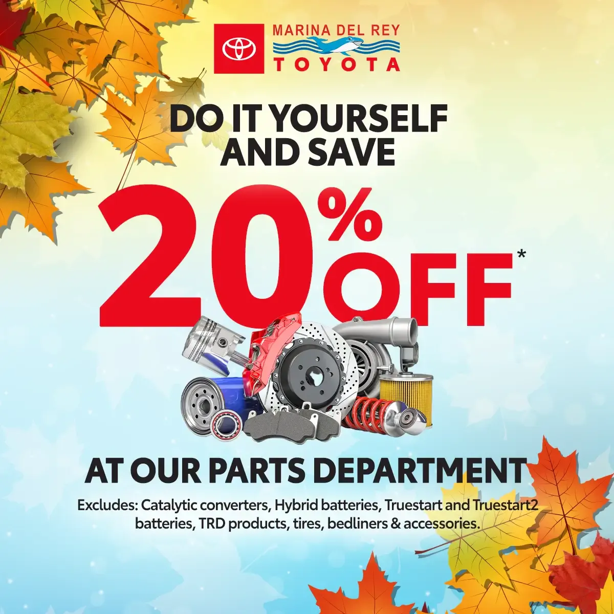 Do it Yourself and Save | Marina del Rey Toyota